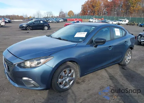 2014 Mazda Mazda3 I Sv from USA, damaged, VIN JM1BM1T74E1188518